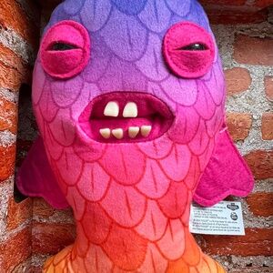 Fuggler Chaos Crew Edition Cod Father Plush #152 Fish Scales Funny Ugly Monster